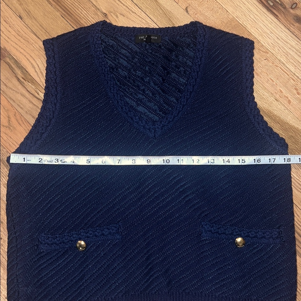 rag & bone Claire Knit Vest Size M - Picture 9 of 13